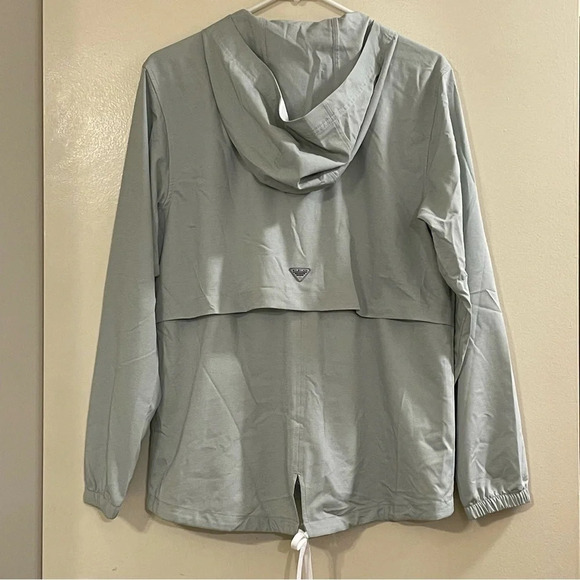 COLUMBIA NWOT Tamiami Hoodie in Cirrus Gray - Picture 4 of 8